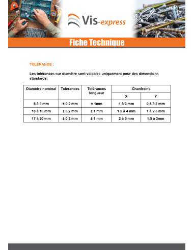 1 x Tourillon en bois strié Diamètre 18...