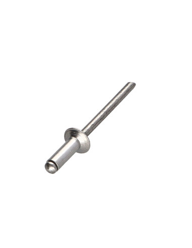 1 x Rivet aveugle tout alu 4X12 Epaisseur de...