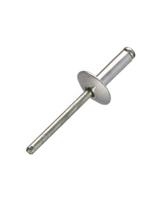 Rivet aveugle Aluminium Tige acier 3.2X14 Tête large ALX 2