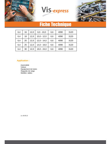 1 x Rivet aveugle Aluminium Tige acier 4.8X100...
