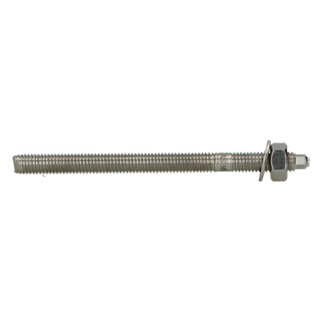 1 x Tige filetée Ancrage CHIMIQUE M8X110 Acier zingué