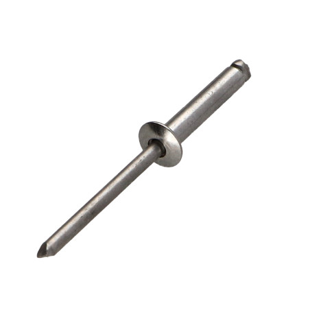 1 x Rivet Aveugle Tout Inox A4 Tête plate 3.2X10