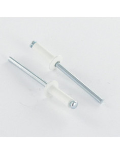Rivet aveugle Aluminium Tige acier 4.8X16 Tête Ronde...