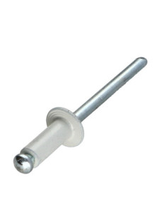Rivet aveugle Aluminium Tige acier 4X20 Epaisseur de...