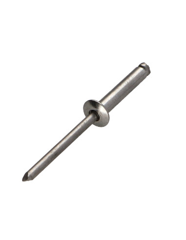 1 x Rivet Aveugle Tout Inox A4 Tête plate 3.2X6