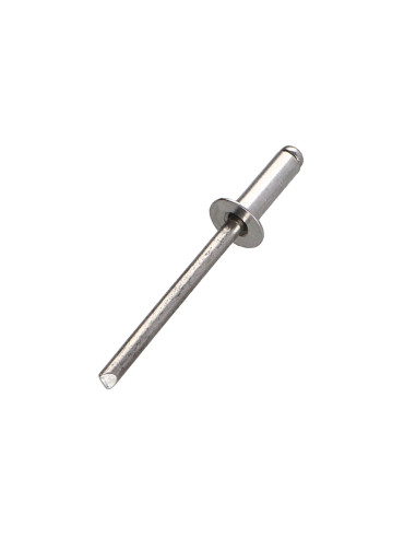 1 x Rivet aveugle tout alu 4X12 Epaisseur de...