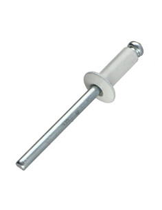 Rivet aveugle Aluminium Tige acier 3.2X6 Epaisseur de... 2