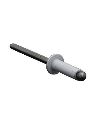 1 x Rivet aveugle tout alu 4.8X16 Tête plate...