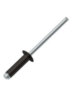 Rivet aveugle Aluminium Tige acier 3.4X9 Tête Ronde...