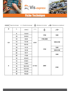 Rivet aveugle Aluminium Tige acier 3.2X8 Epaisseur de...