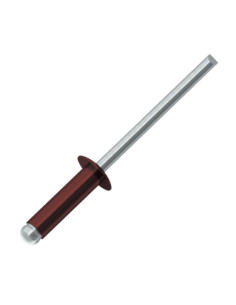 Rivet aveugle Aluminium Tige acier 4.8X14 Epaisseur de...