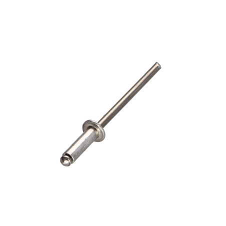 1 x Rivet aveugle tout alu 4.8X10 Epaisseur de serrage 3 à 5 Tête plate TA