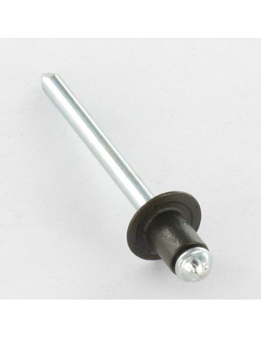 1 x Rivet aveugle Aluminium Tige acier 4.8X6...