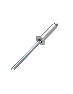 Rivet aveugle Aluminium Tige acier 4.8X14 Epaisseur de... 2