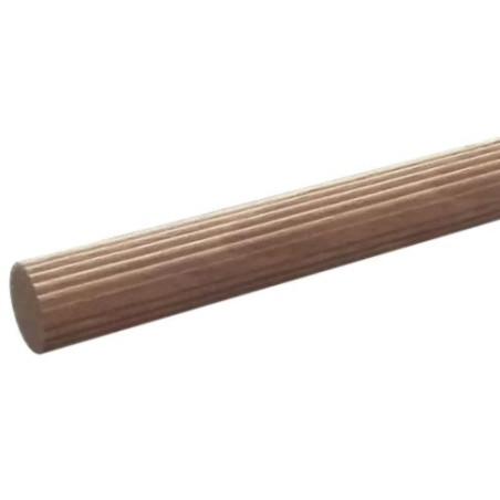 1 x Tourillon en bois strié Diamètre 6 Longueur 1 mètre