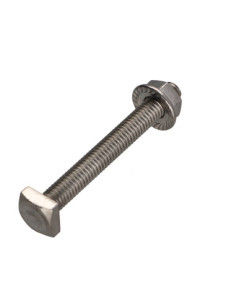 Boite de 50 T.CAR 6X50 +50 Ecrou Cranté M6 Inox A2