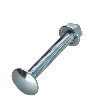 1 x Boite de 50 T.CAR 6X50 + 50 Ecrou Cranté Acier zingué