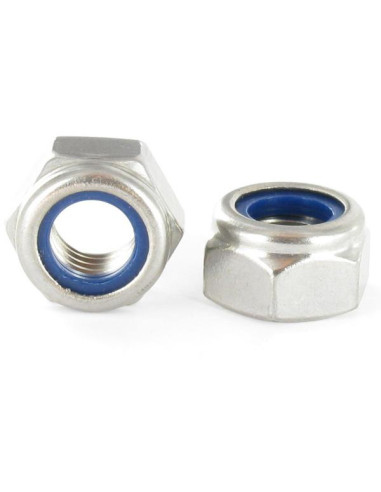 1 x Ecrou frein M20 Pas fin Pas de 150 Acier...