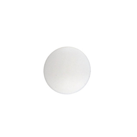 1 x Cache tête de vis Polyéthylène Diamètre de tête: 12 Diametre de tige 2.5 Longueur tige 5 RAL9010 blanc pur