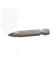 Embout Qualité industrielle 1/4" E6.3 Pozi N°1 Longueur 50