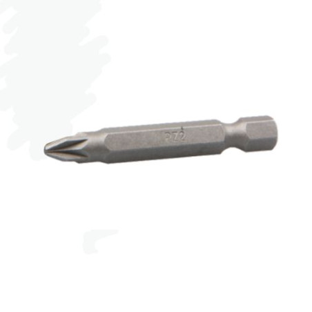 1 x Embout Qualité industrielle 1/4" E6.3 Pozi N°1 Longueur 50