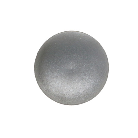 1 x Cache tête de vis Polyéthylène Diamètre de tête: 15 Diametre de tige 3 Longueur tige 6 RAL9006 aluminium blanc