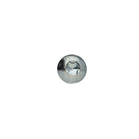1 x Vis métaux Tête bombée TORX T40 M8X25 Classe 10.9 Acier zingué