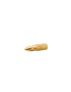 Embout Qualité industrielle 1/4" C6.3 Titanium Pozi N°1...