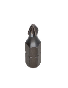 Embout Qualité industrielle 1/4" C6.3 Pozi N°1 Longueur 25 2
