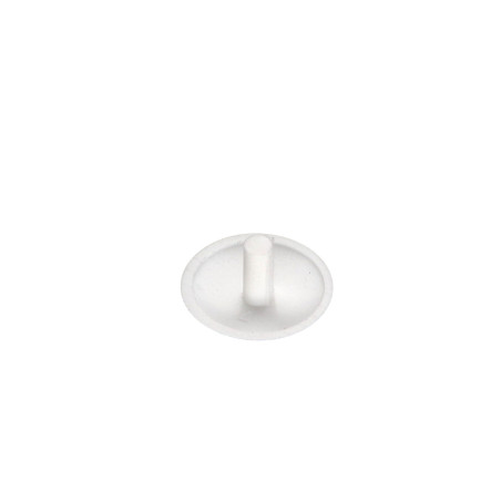 1 x Cache tête de vis Polyéthylène Diamètre de tête: 12 Diametre de tige 3 Longueur tige 6 RAL9010 blanc pur