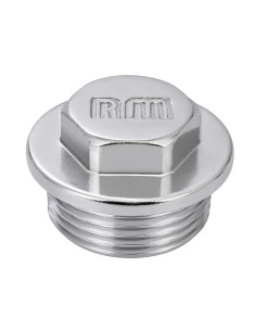 Bouchon mâle Figure 290 20X27 (3/4") Laiton chrome