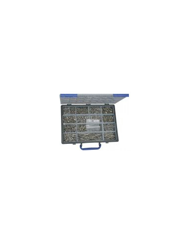 1 x Assortiment de 1666 VBA Vis bois agglo Tête...