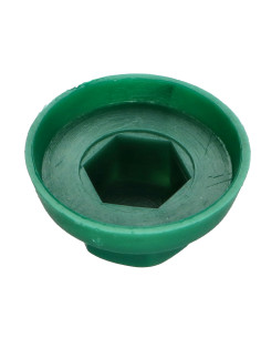 Capuchon Tête hexagonale TH Polyéthylène RAL6028 pour vis... 2