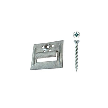 1 x Clips pour lambris n° 3 + Vis Acier zingué