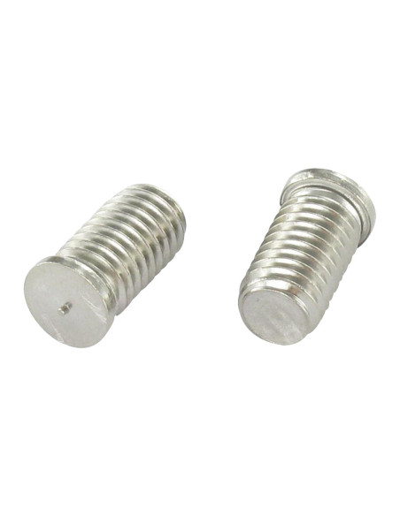 1 x Goujon fileté à souder Inox A2 M3X30