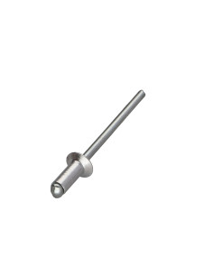 Rivet aveugle Aluminium Tige acier 4X8 Tête Fraisée