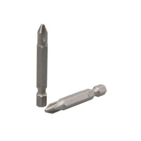 1 x Embout Qualité industrielle 1/4" E6.3 Phillips n° 2 Longueur 50