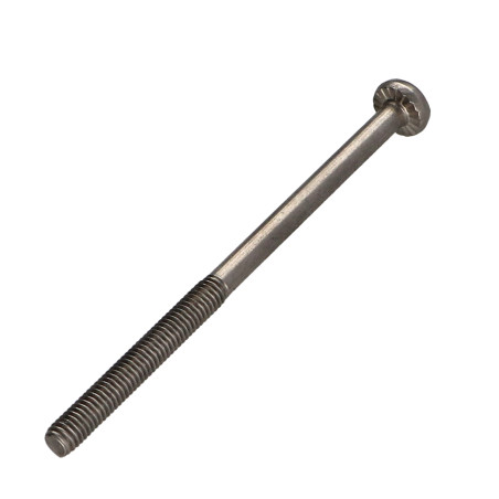 1 x Vis métaux Tête cylindrique bombée TCB TORX T20 4X78 Filetée sur 30 Inox A2