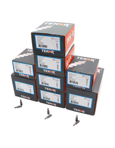 TEKOR PACK PRO 1200 Vis Tête fraisée Cranté TORX Acier...