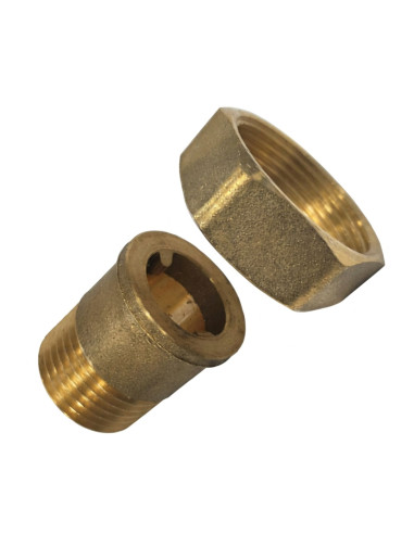 1 x Raccord union plat Mâle/Femelle 20x27...