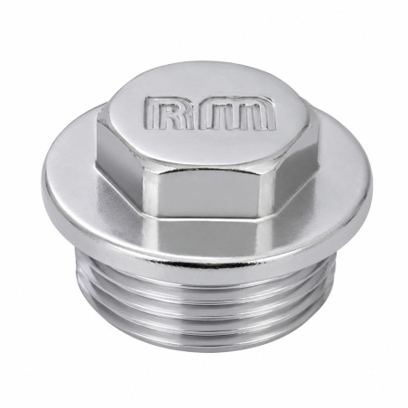 1 x Bouchon mâle Figure 290 26x34 (1") Laiton chrome