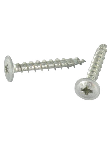 1 x Vis Spax Tête plate Pozi 5X40 WIROX