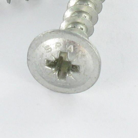 1 x Vis Spax Tête plate Pozi 5X40 WIROX