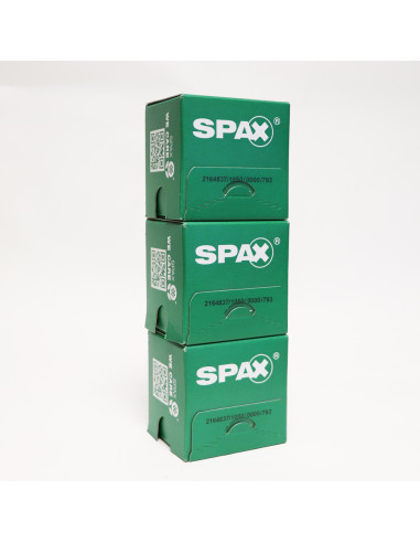 1 x Vis Spax Tête plate Pozi 5X40 WIROX