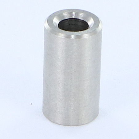1 x Entretoise Cylindrique Lisse 12X3 Diamètre Intérieur 8 Inox