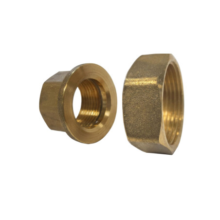 1 x Raccord union plat Femelle/Femelle 15x21 (1/2") X 26x34 (1") Laiton
