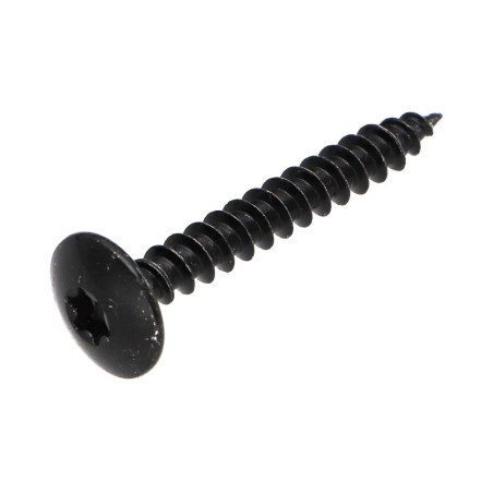 1 x Vis bois et agglomeré VBA Penture 6X60 TORX T30 Filetage total Acier zingué noir