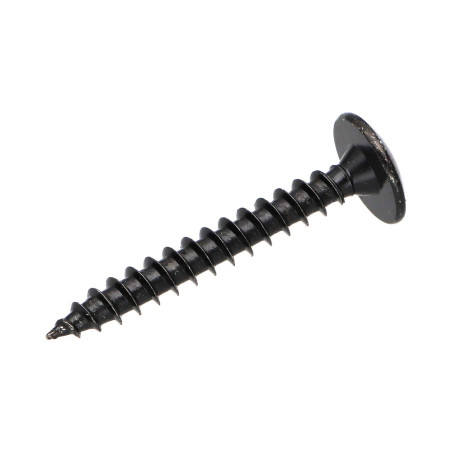 1 x Vis bois et agglomeré VBA Penture 6X60 TORX T30 Filetage total Acier zingué noir