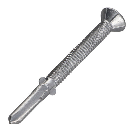 1 x Vis autoperceuse Bimétal Tête fraisée TORX T25 Foret Long 5.5X50
