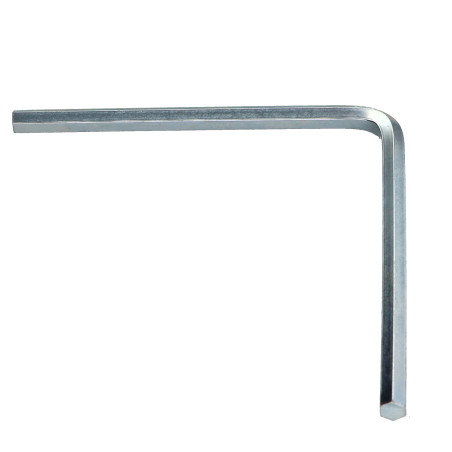 1 x Clé allen 6 pans De 5 90X85 Acier zingué